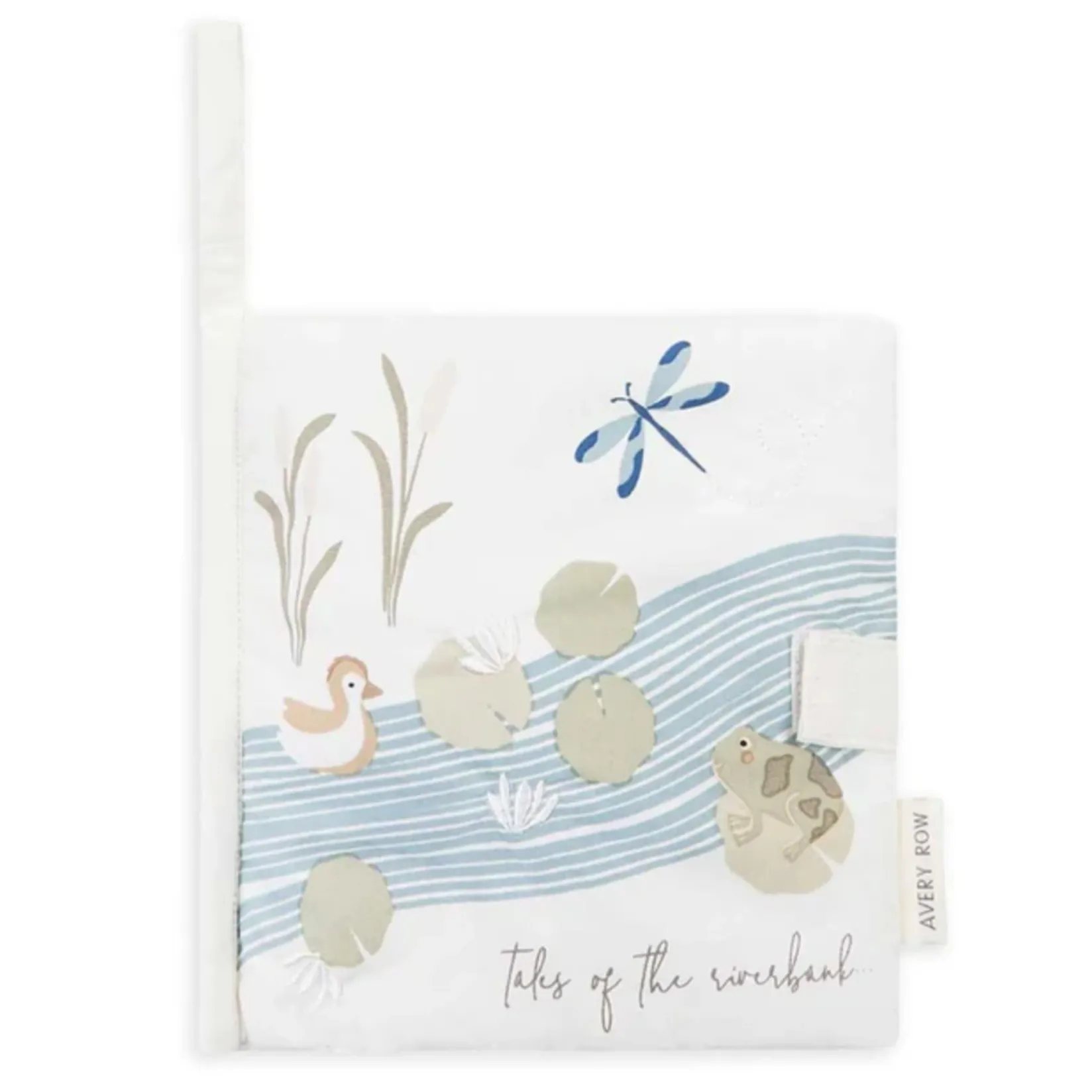 Developmental Toys>Avery Row Baby Fabric Book - Tales of the Riverbank
