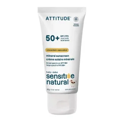 Body & Hair Care|Body & Hair Care>Attitude Baby Face & Body Sunscreen - SPF50 Sensitive Skin