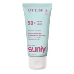 Body & Hair Care|Body & Hair Care>Attitude Baby Face and Body Sunscreen SPF50