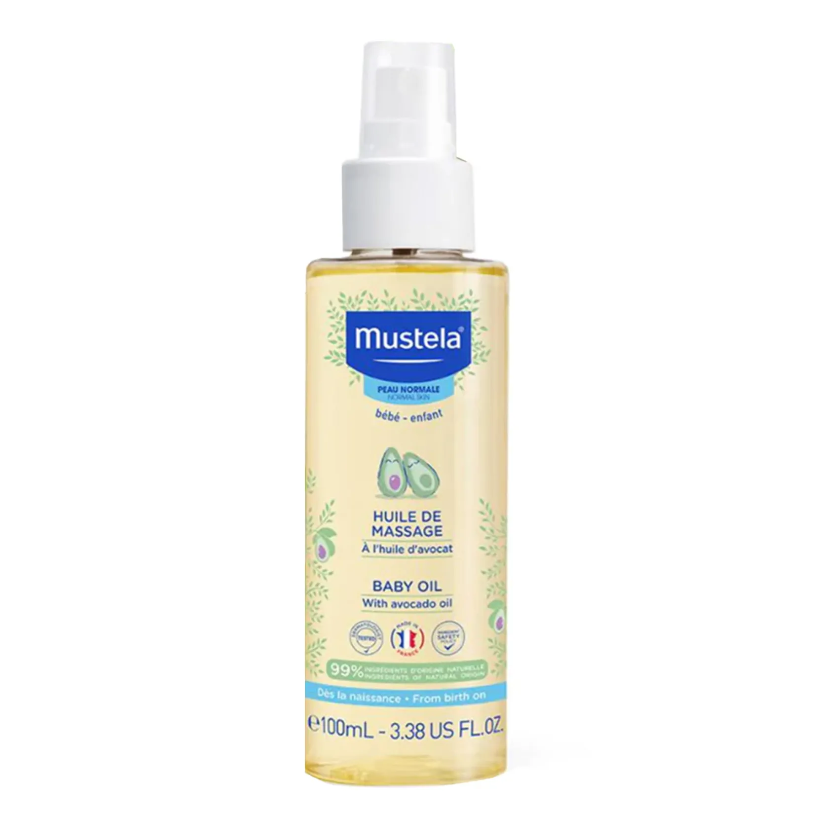 Body & Hair Care|Body & Hair Care>Mustela Baby Oil 100ml