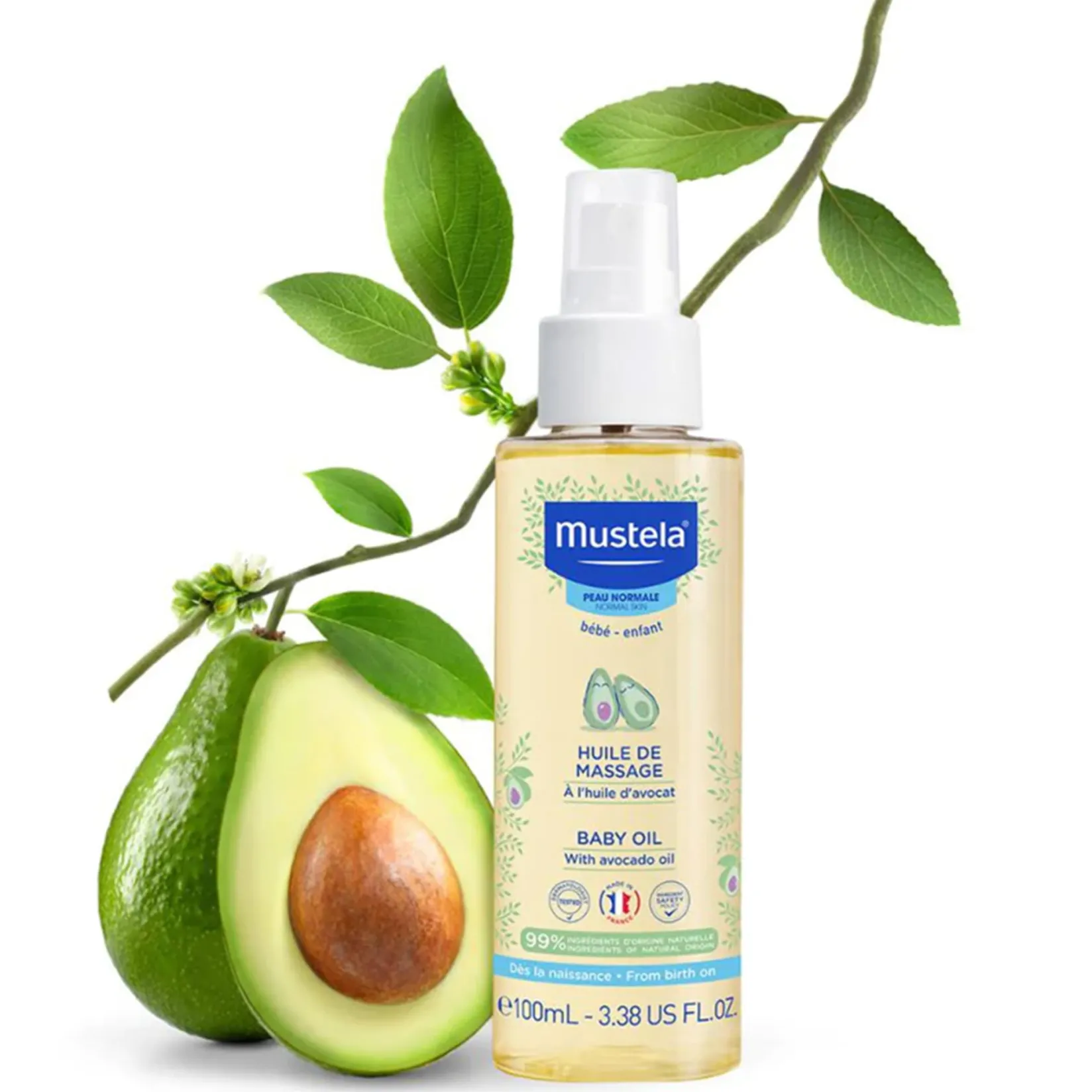 Body & Hair Care|Body & Hair Care>Mustela Baby Oil 100ml