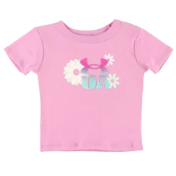 Sportswear|Tops>Under Armour Baby Tee Ss 4-6x Rose
