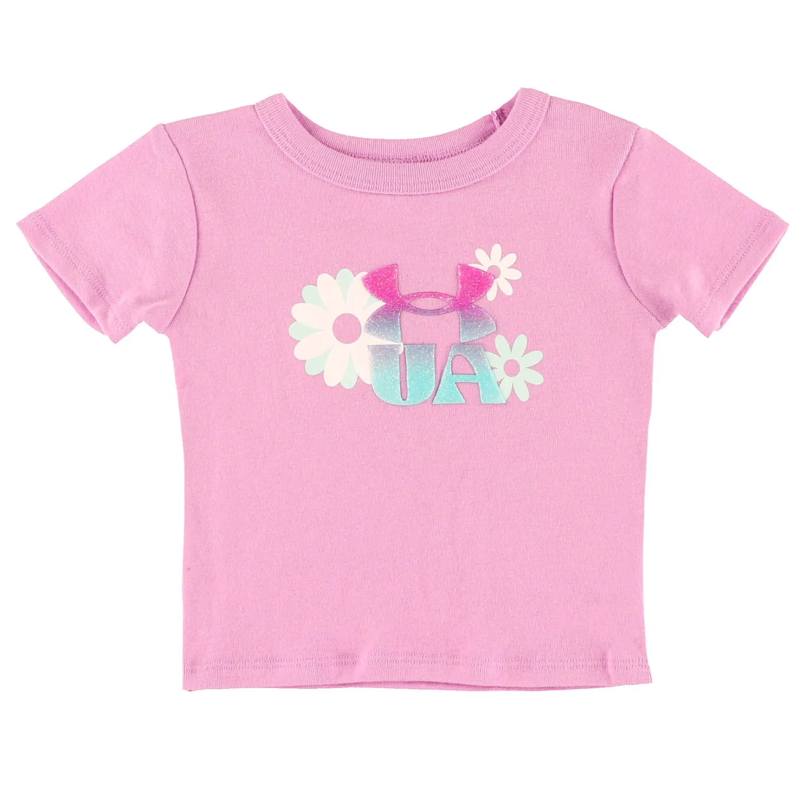 Sportswear|Tops>Under Armour Baby Tee Ss 4-6x Rose