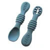 Online Baby Training Spoon (2) - Bleu Kids Breastfeeding|Tableware