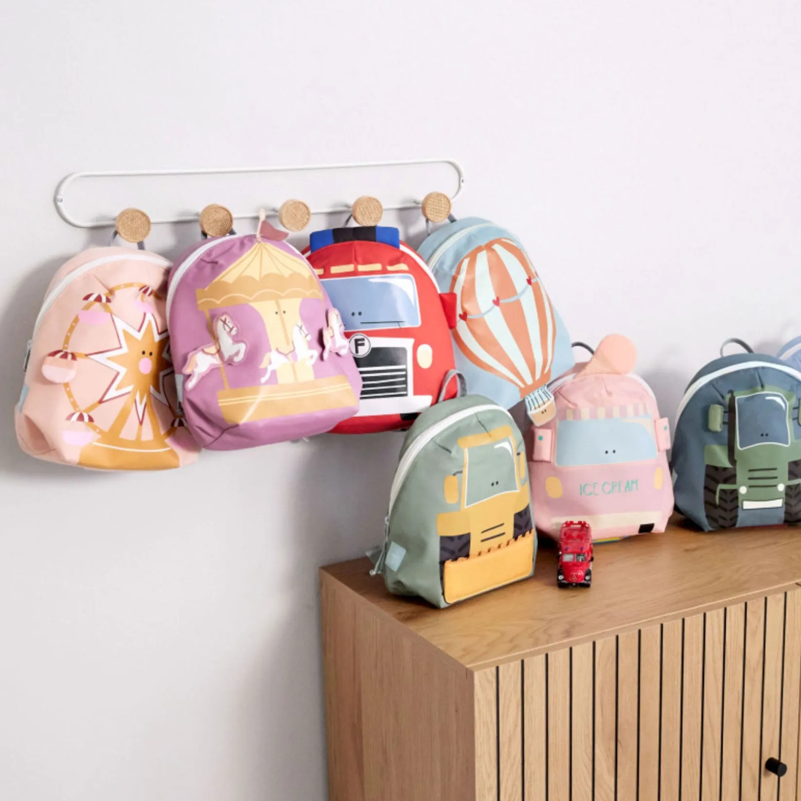 Best Backpack - Tiny Drivers Ice Cart Kids Backpacks|Outdoors & Travel