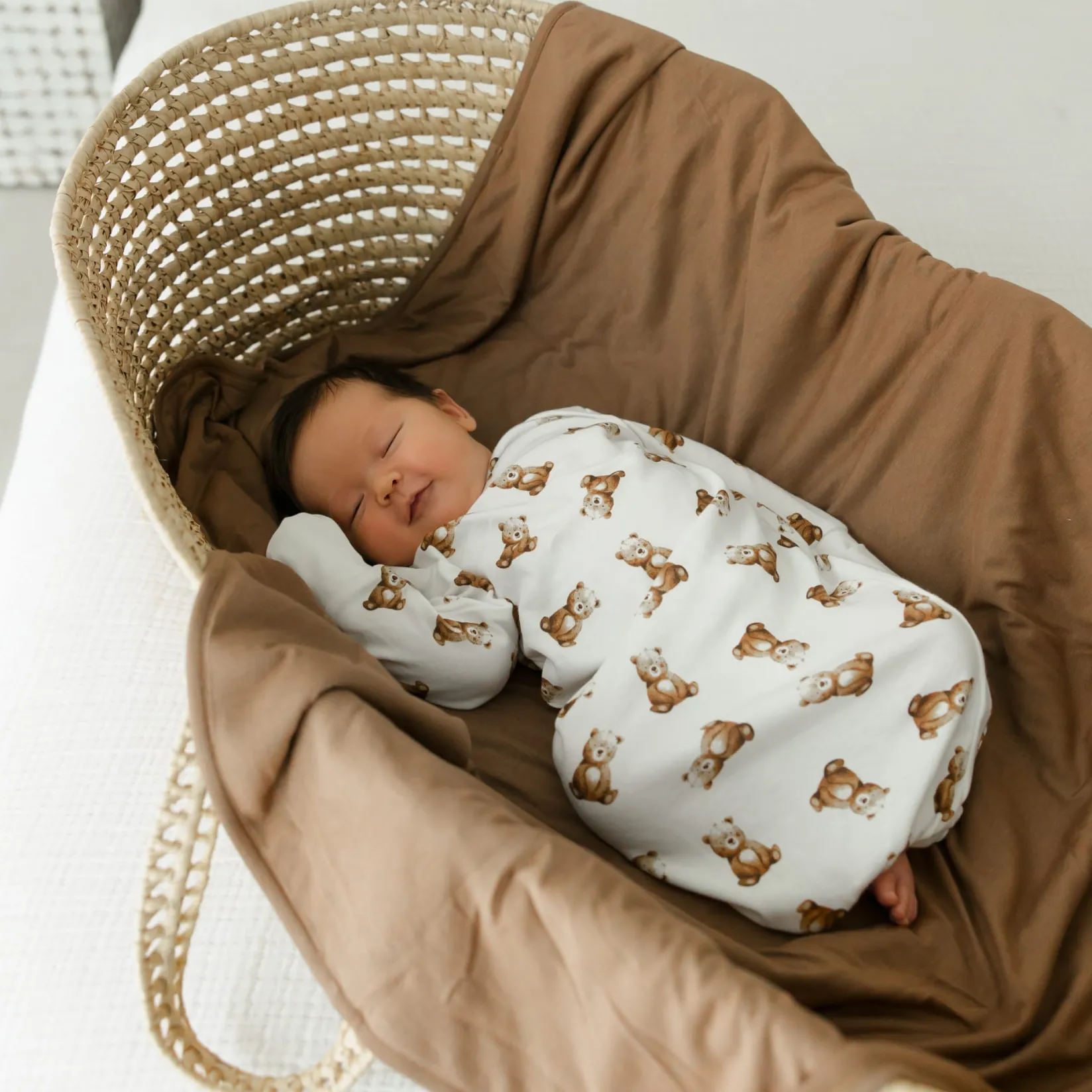 Blankets|Blankets>Perlimpinpin Bamboo Blanket - Moka