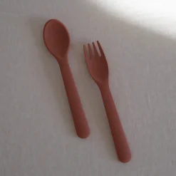 Tableware|Plates & Placemats>Cink Bamboo Cutlery Set - Brick