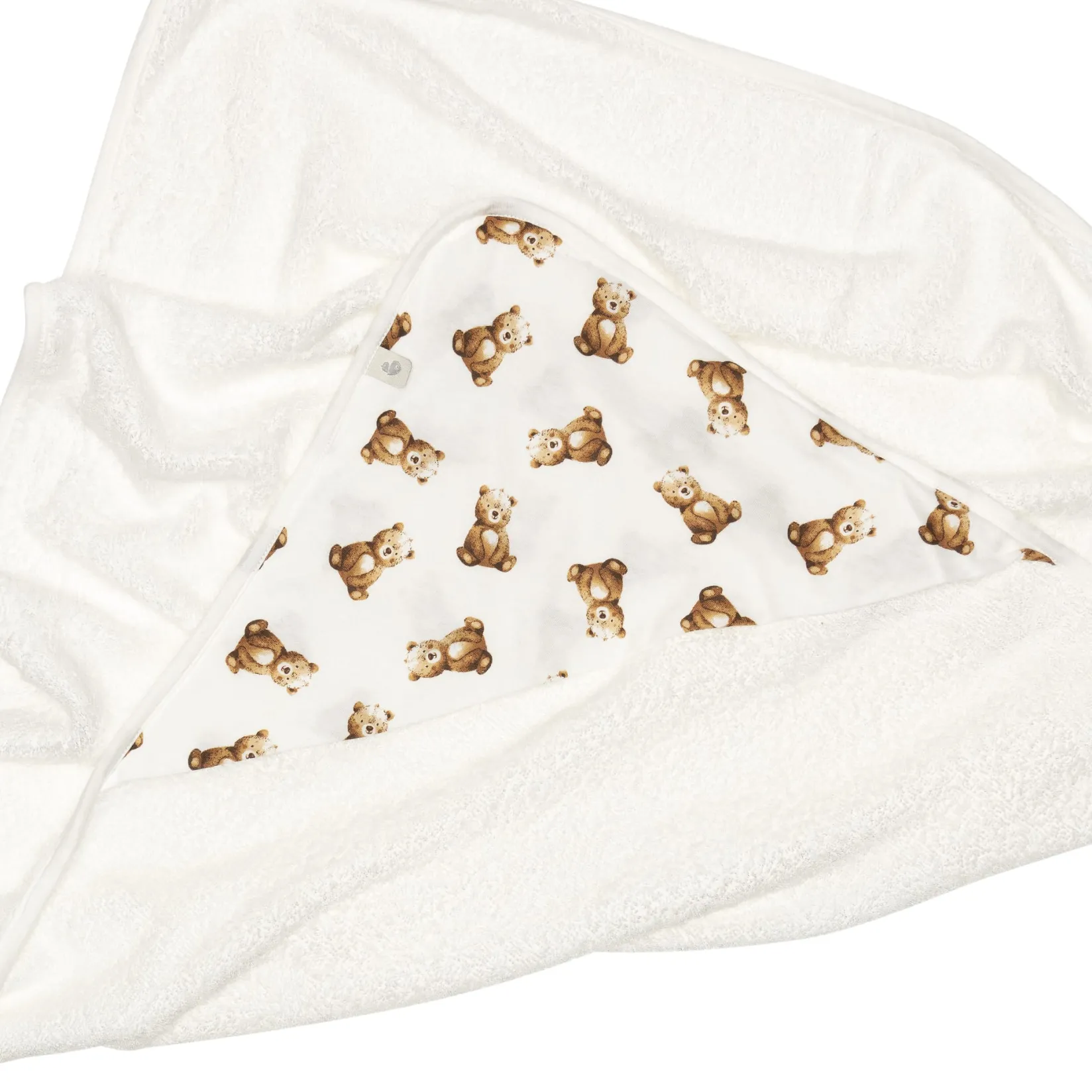 Towels & Wipes|Towels & Wipes>Perlimpinpin Bamboo Hooded Towel - Bear