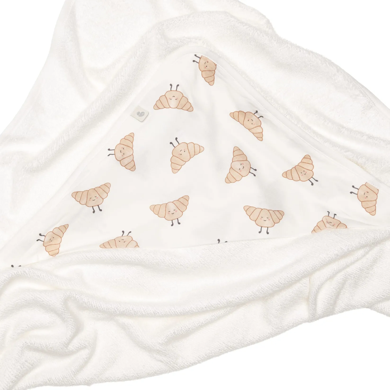 Clearance Bamboo Hooded Towelcroissants Kids Towels & Wipes|Towels & Wipes