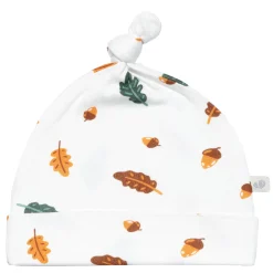 Hats And Caps>Perlimpinpin Bamboo Knotted Hat 0-3m Hazels Ivory