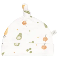 Hats And Caps>Perlimpinpin Bamboo Knotted Hat 0-3m Veget Beige