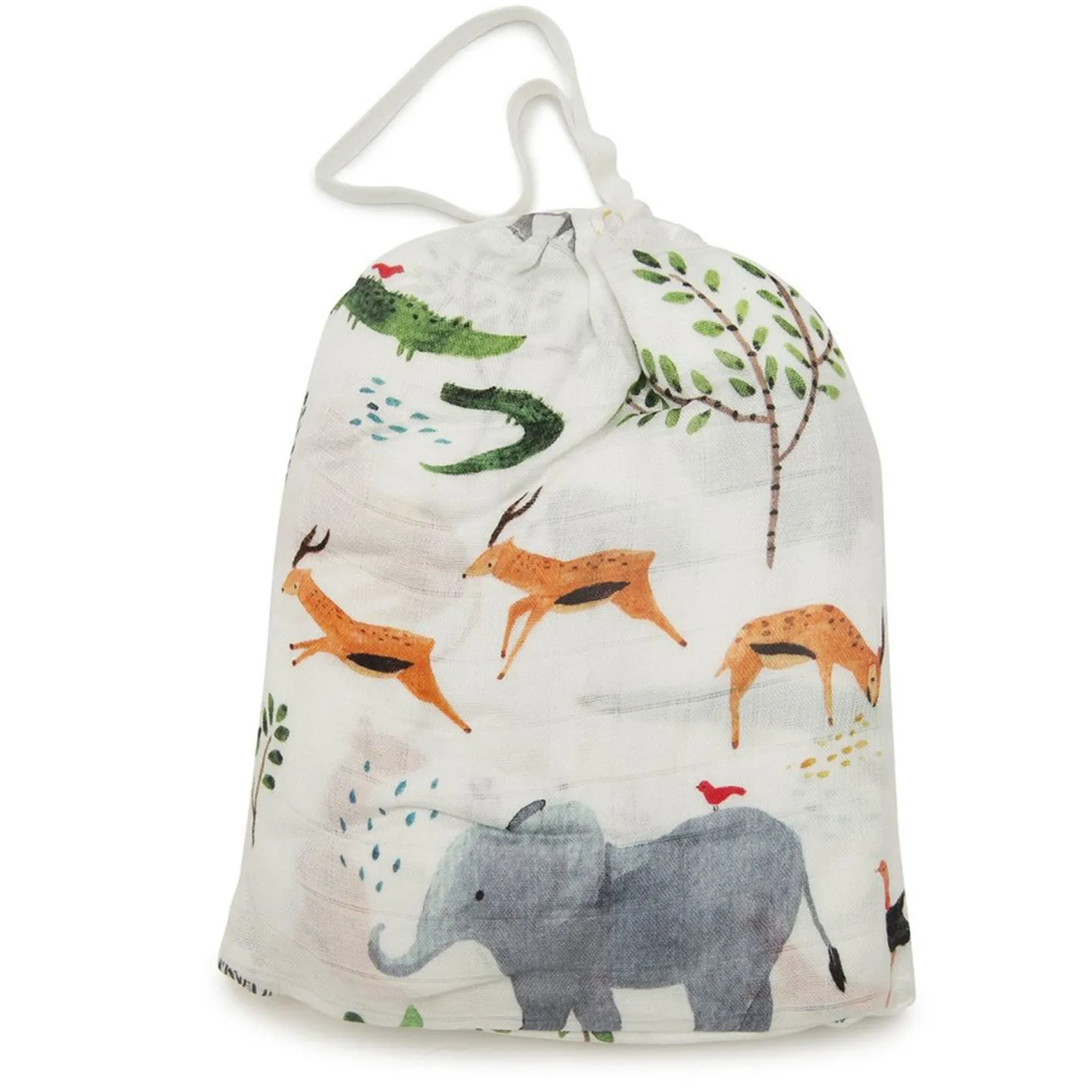 Sale Bamboo Muslin Fitted Crib Sheet - Safari Kids Sheets|Bedding