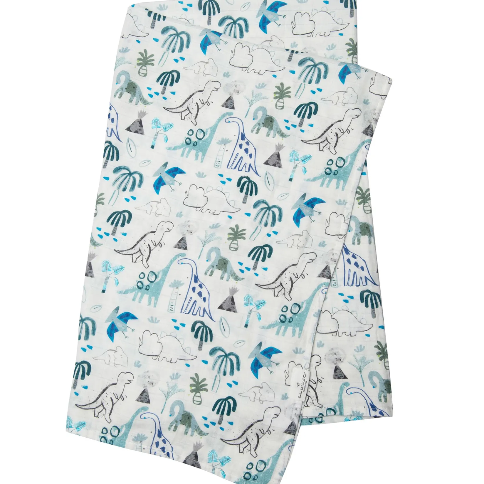 Discount Bamboo Muslin Swaddle Blanket - Dinosaurs Kids Blankets|Blankets