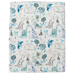 Discount Bamboo Muslin Swaddle Blanket - Dinosaurs Kids Blankets|Blankets