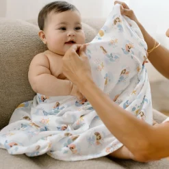 Outlet Bamboo Muslin Swaddle Blanket - Mermaids Kids Blankets|Blankets