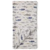 Blankets|Blankets>Loulou Lollipop Bamboo Muslin Swaddle Blanket - Sharks