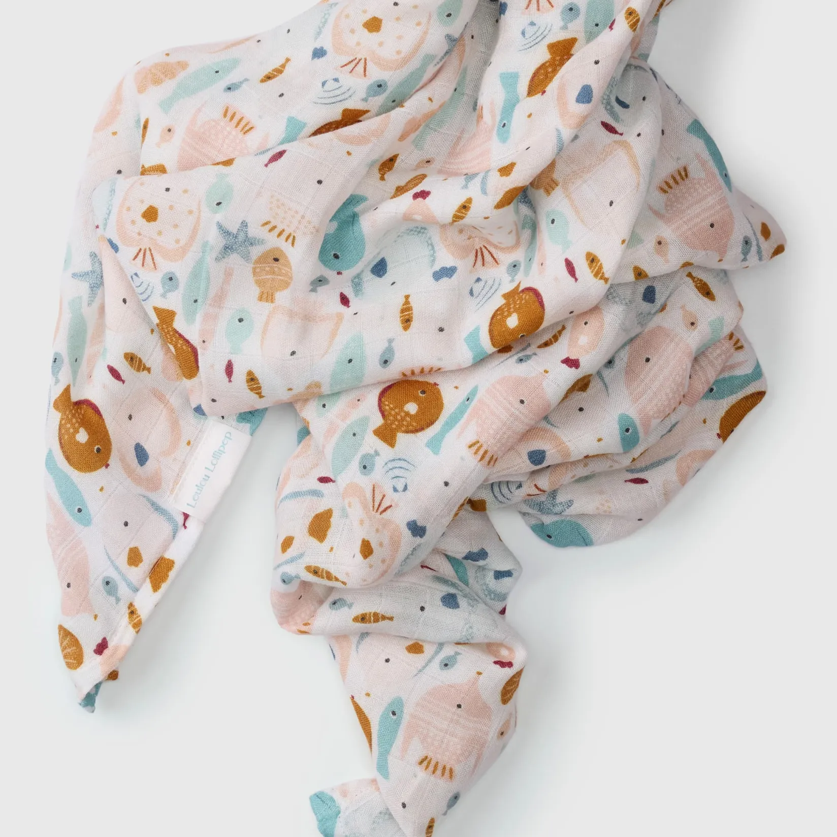 Outlet Bamboo Muslin Swaddle Blanket - Kissed Kids Blankets|Blankets