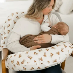 Clearance Bamboo Nursing Pillow - Teddy Bears Cushions & Pillows|Breastfeeding