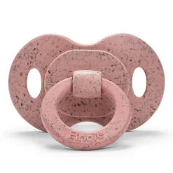 Pacifiers & Clips|Pacifiers & Clips>Elodie Bamboo Pacifier Silicone 3m+ - Faded Rose