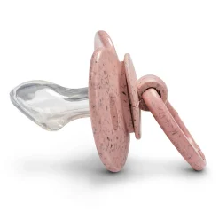 Pacifiers & Clips|Pacifiers & Clips>Elodie Bamboo Pacifier Silicone 3m+ - Faded Rose