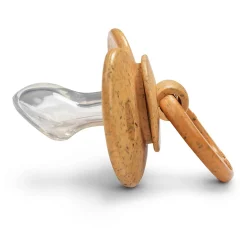Clearance Bamboo Pacifier Silicone 3m+ - Gold Pacifiers & Clips|Pacifiers & Clips