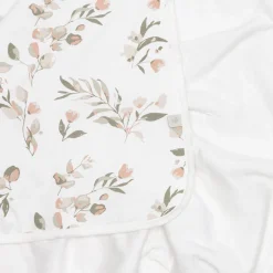 Bamboo Quilted Blanket-leaves Kids Blankets|Blankets