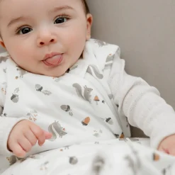 Bamboo Sleep Bag 0-36 months - Squirrels Sleep Bags|Pyjamas