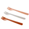 Tableware|Plates & Placemats>Cink Bamboo Toddler Fork (3) - Fog/Rye/Brick