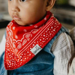 Bibs|Breastfeeding>Copper Pearl Bandana Bib (4)Western