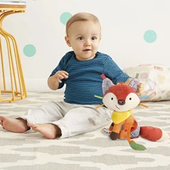 Stroller & Car Seat Toys|Developmental Toys>Skip Hop Bandana Buddies Activity Toy - Fox