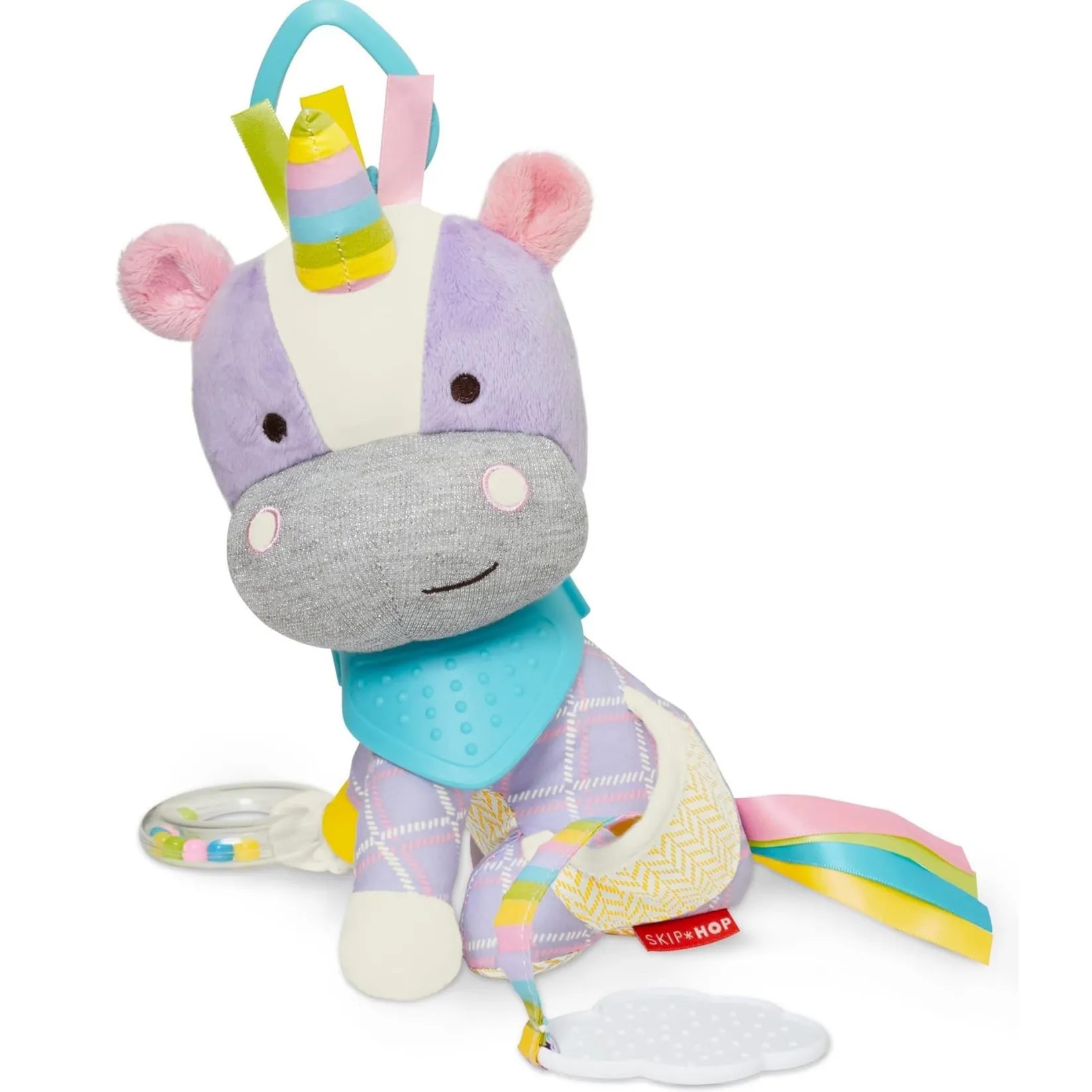 Clearance Bandana Buddies Activity Toy - Unicorn Stroller & Car Seat Toys|Developmental Toys