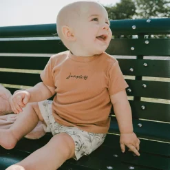 Outfit Sets>Deux par Deux Baobab Jungle 2pces Set 3-24m Ocher