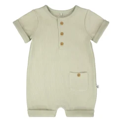 Rompers & Jumpsuits>Deux par Deux Baobab Romper 3-24m Sage