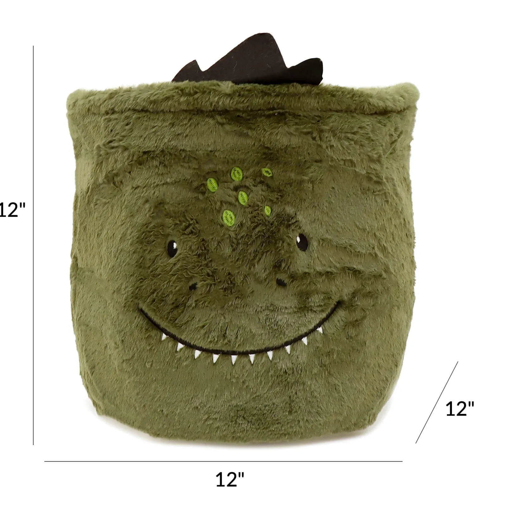 New Basket - Green Dinosaure Storage