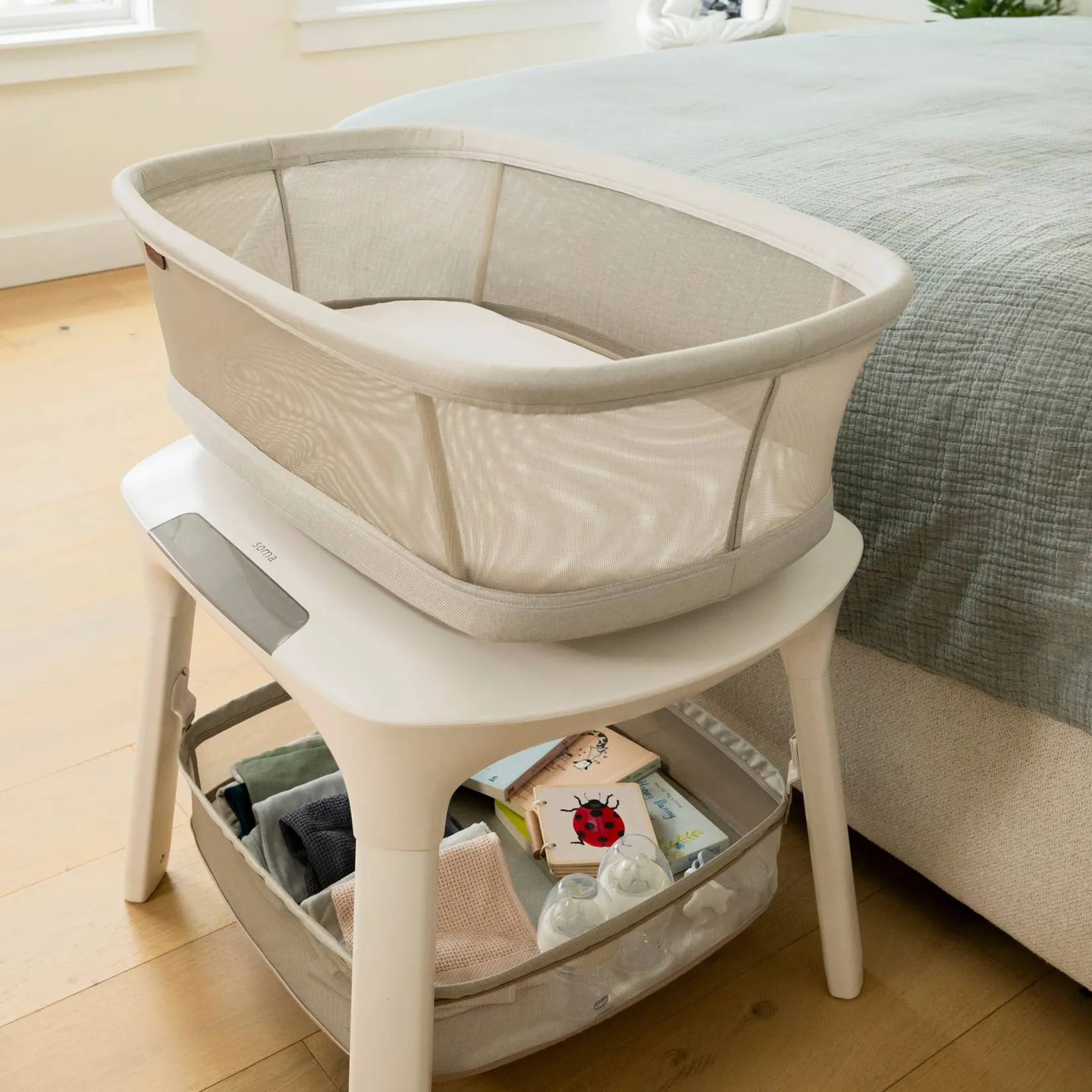 Playards & Bassinets|Playards & Bassinets>UPPAbaby Bassinet Smart Soma - Charlie