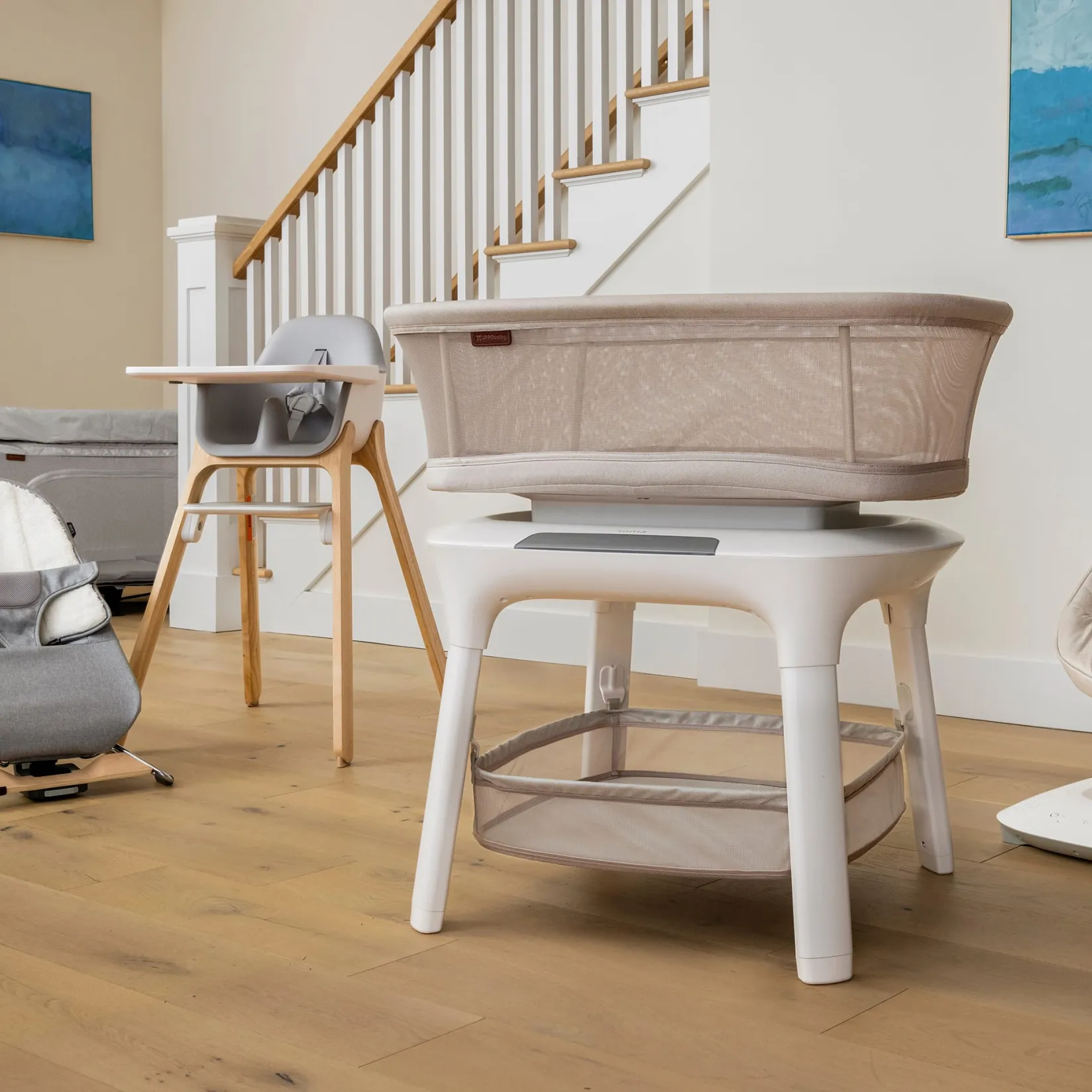 Playards & Bassinets|Playards & Bassinets>UPPAbaby Bassinet Smart Soma - Charlie