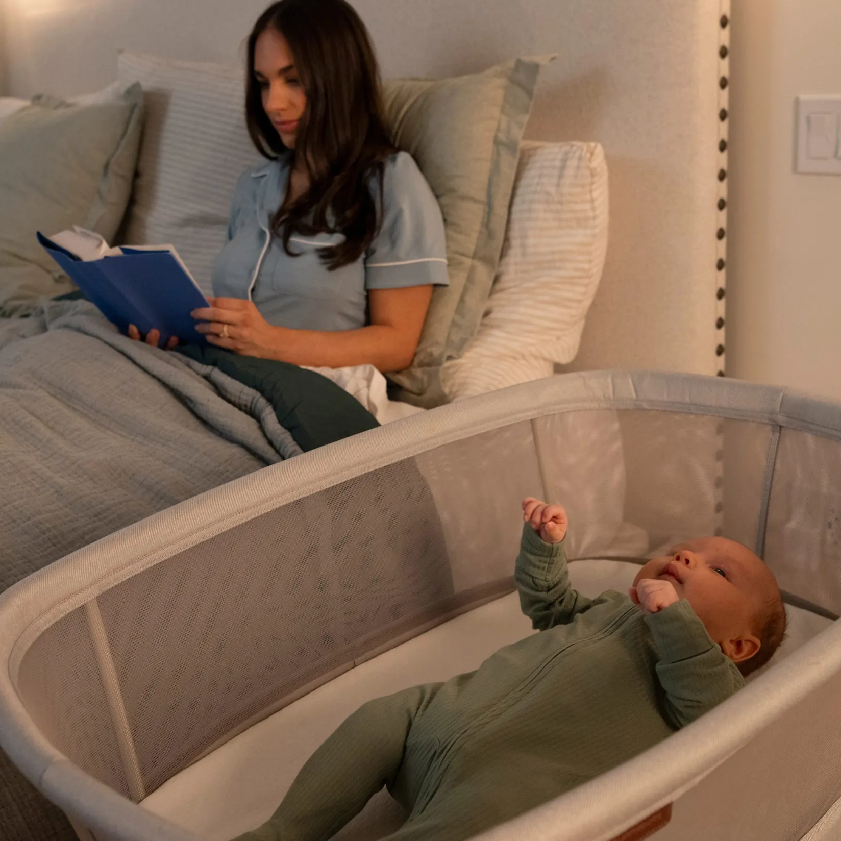 Playards & Bassinets|Playards & Bassinets>UPPAbaby Bassinet Smart Soma - Charlie