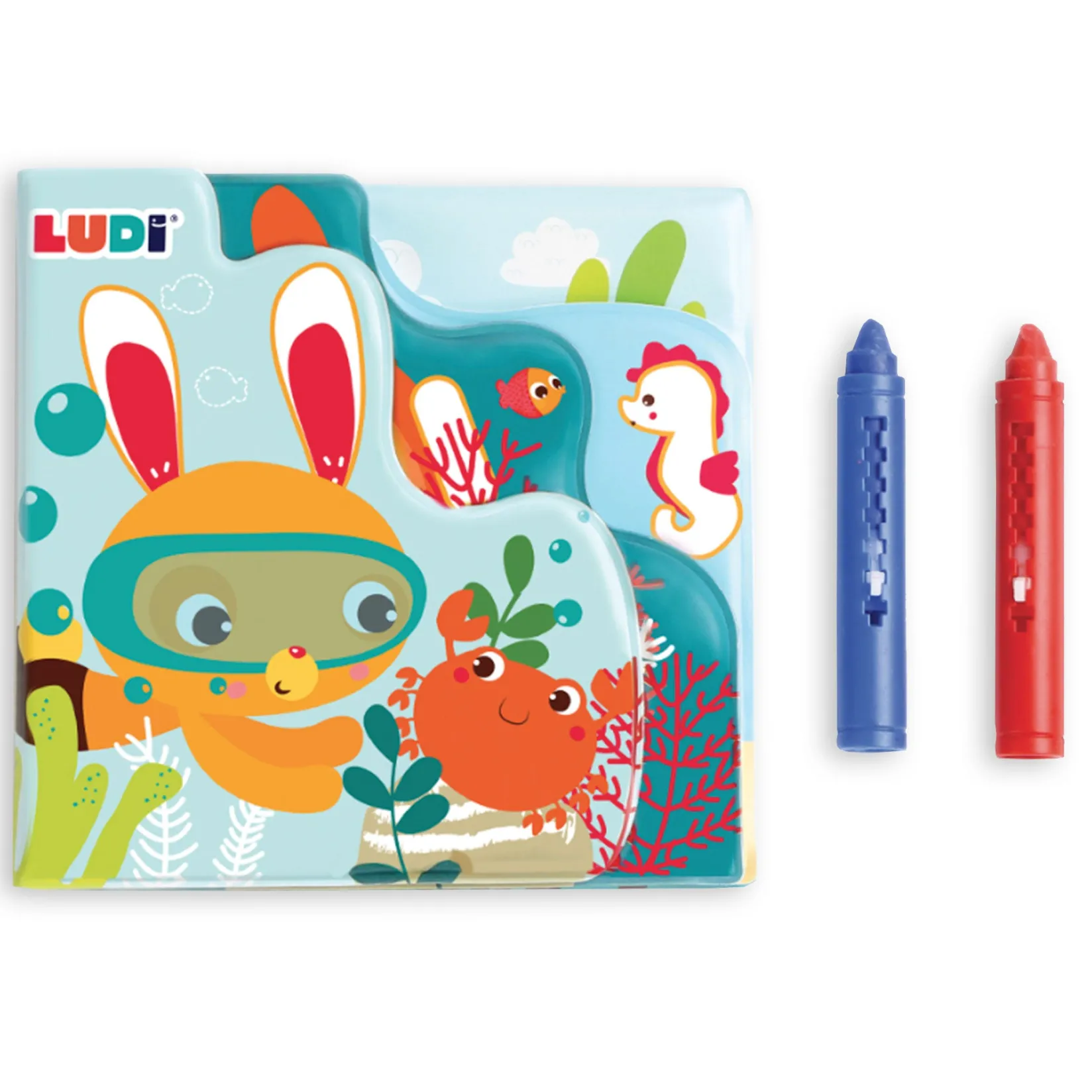 Bath Toys|Bath Accessories>Ludi Bath Book To Coloring