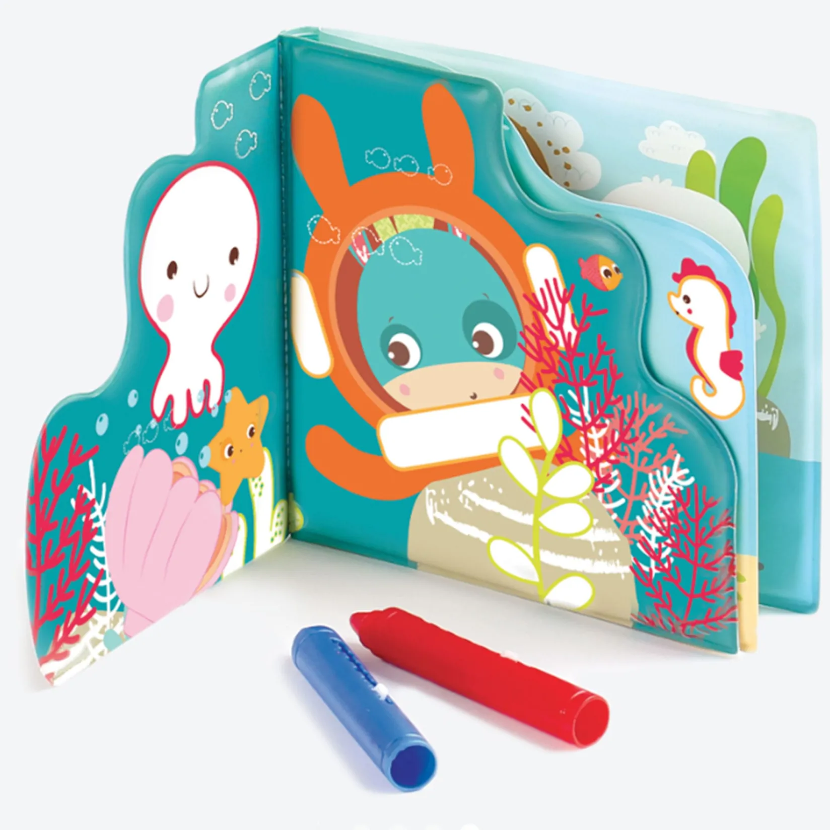 Bath Toys|Bath Accessories>Ludi Bath Book To Coloring