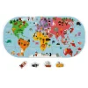 Bath Toys|Bath Accessories>Janod Bath Explorers Map