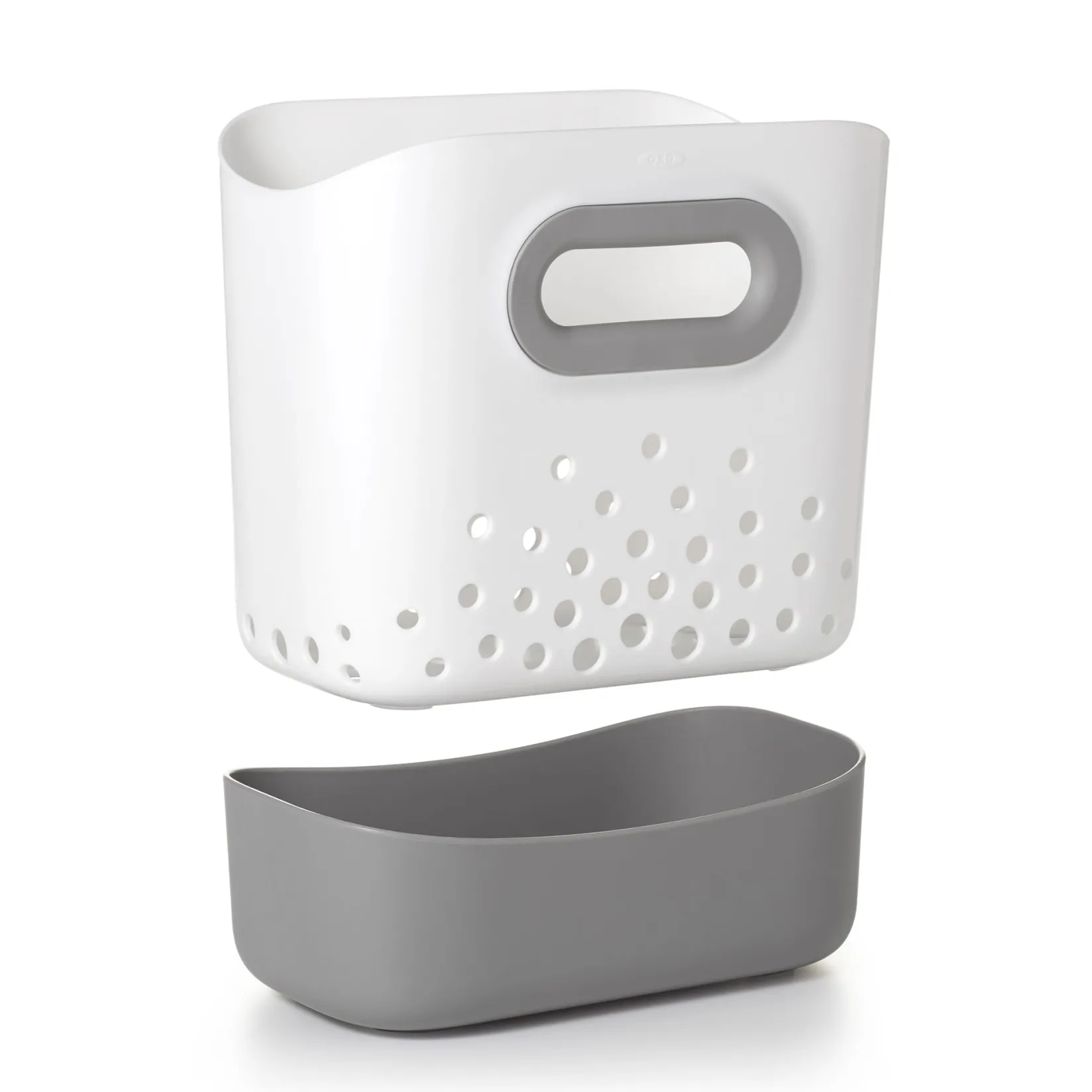 Bath Accessories>Oxo Tot Bath Toy Bin Organizer - Grey