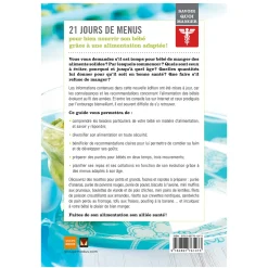Outlet Bébé 21 jours de menu 0-2 ans Quebec Books|Maternity Books