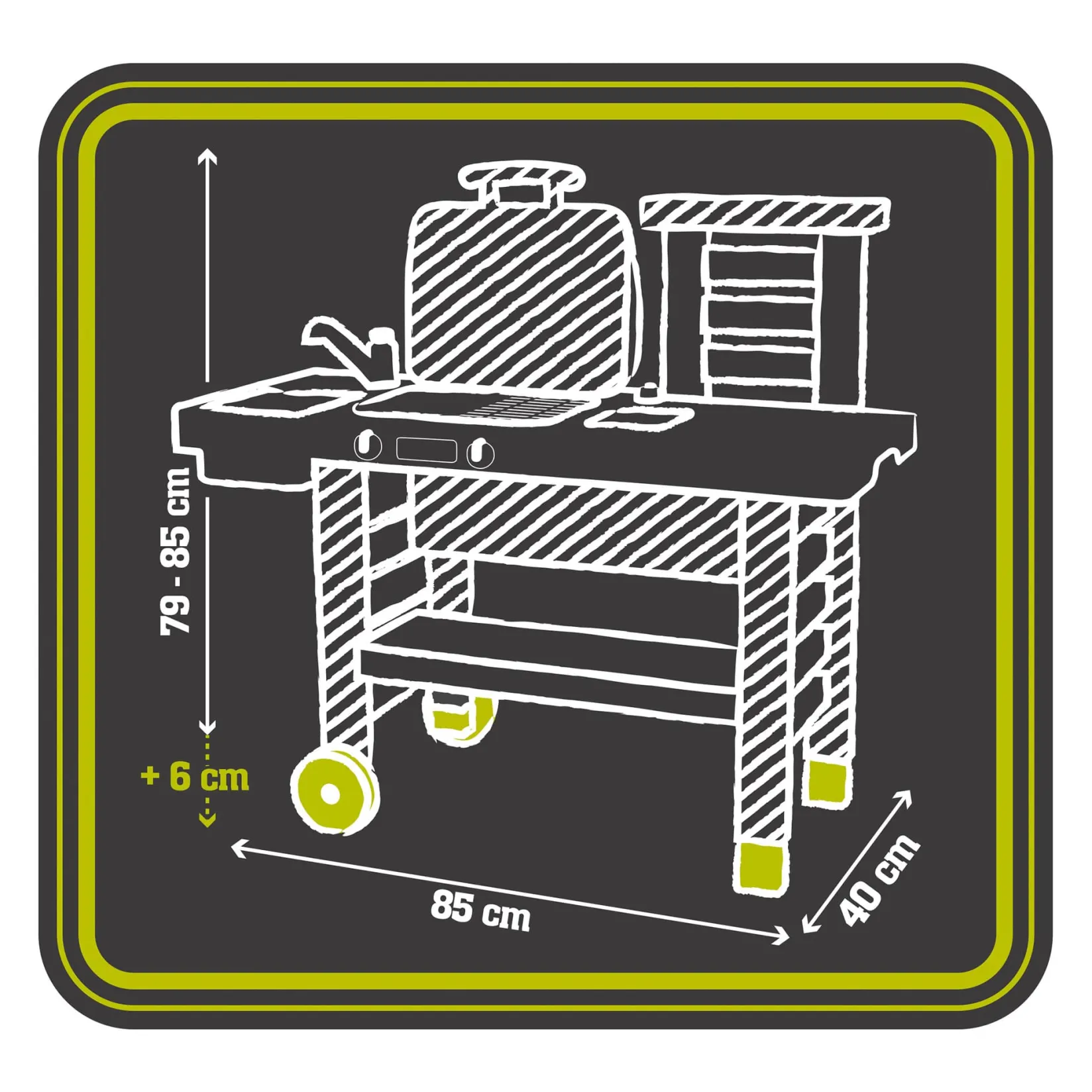 Hot BBQ Garden Kitchen Kids Pretend Play & Imitation