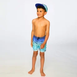 Hats And Caps>Deux par Deux Beach Cap 3-14 Mint