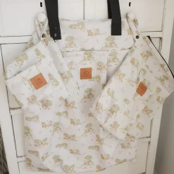 Diaper Bags|Diaper Bags>Origami Bear Medium Wetbag 12"x15"