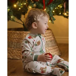 Bear Pajamas Prem-30m BOY Preemie Clothing|Pajamas