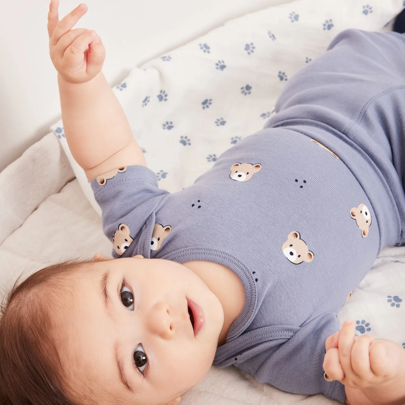 Online Bear 2pc Muslin Set Kids Blankets|Blankets