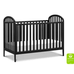 Cribs & Mattresses|Cribs & Mattresses>DaVinci Beau 3-in-1 Convertible Crib - Ebony