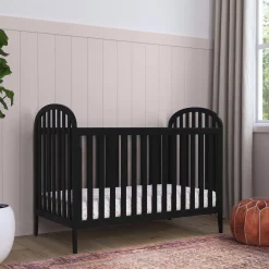 Cribs & Mattresses|Cribs & Mattresses>DaVinci Beau 3-in-1 Convertible Crib - Ebony