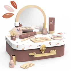 Pretend Play & Imitation|Wooden Toys>Speedy Monkey Beauty Suitcase